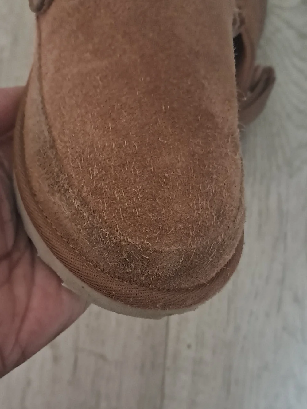UGG Kids Goldenstar Clogs versatile Soft Suede Leather Adjustable Straps Mules